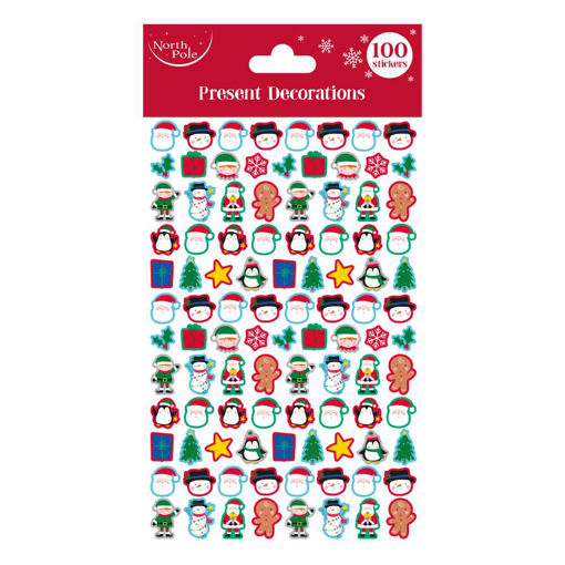 Picture of CHRISTMAS FOAM STICKERS X100